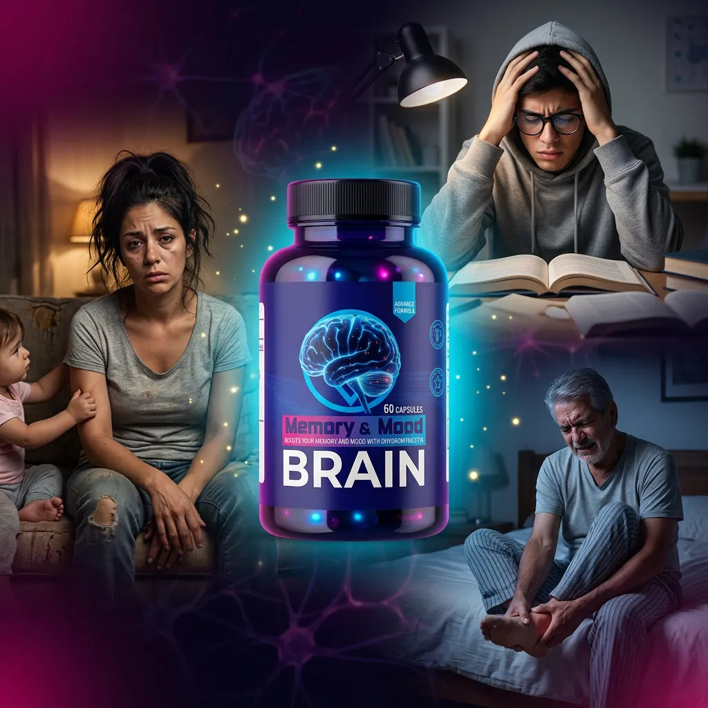 Brain Memory and Mood - suplemento cognitivo y nervioso